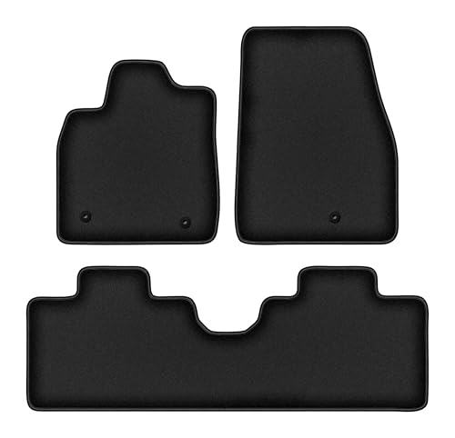 Tapis de sol en velours noir haut de gamme pour Ford Mustang Mach-e