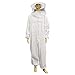 POHOVE Apicultura traje chaqueta apicultura con velo redondo profesional apicultura completa ventilada chaqueta apicultura ropa protectora para principiantes y comerciales apicultores