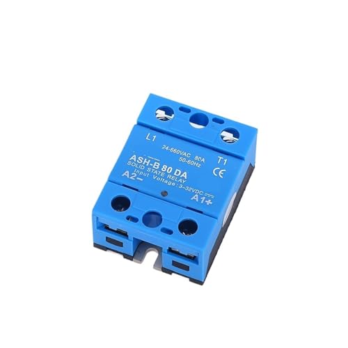Relais statique monophasé ASH-B 80DA haute tension 660VAC à commutation rapide sans usure - 2