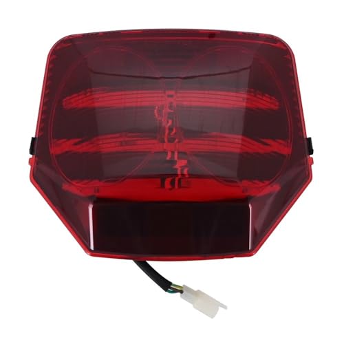 Feu arrière LED moto CB400 indicateur freinage visibilité motard pluie