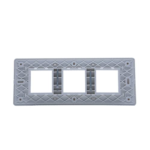 Image of Wipro Northwest Venia 6 Module cover plate, White (pack of 1)