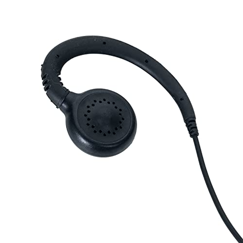 Klykon C-Shape Swivel Earpiece Headset MIC PTT for Baofeng UV-5R BF-888S BF-F8HP UV-82 UV-82HP Kenwood TK-2107 TK-3107 Walkie Talkies Two Way Radio by Klykon - Image 3
