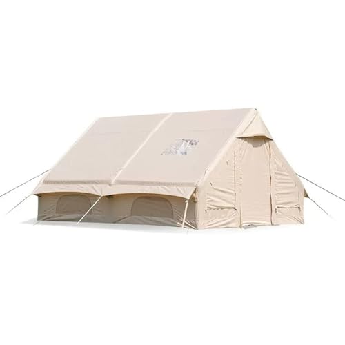 Tienda de campaña inflable, impermeable, resistente al viento, fácil instalación para familias, capacidad para 5-8 personas para aventuras al aire libre