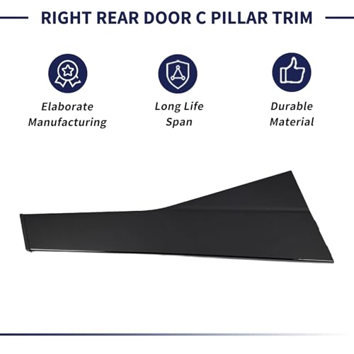 Embellecedor de panel de pilar C derecho exterior resistente para Grand Cherokee 4