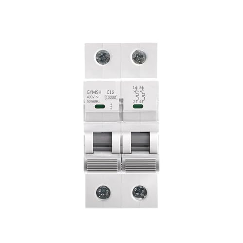 Disyuntor automatico magnetotermico de carril DIN dos polos 6A