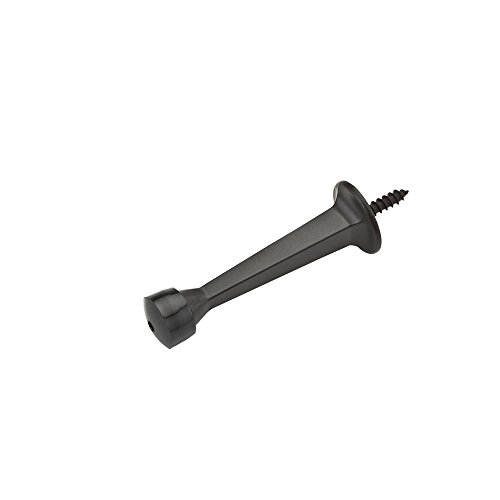 National Hardware N331-355 Rigid Door Stop, Oil Rubbed Bronze, 3"