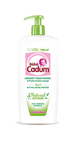 Cadum Natural Caresse Liniment Traditionnel à l'Huile d'Olive Vierge