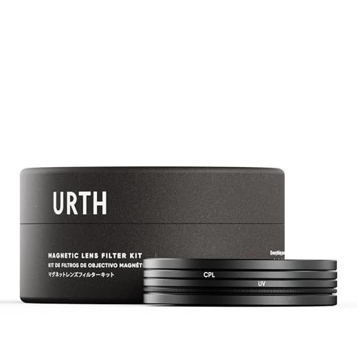 Urth 37mm 2-in-1 Magnetic Lens Filter Kit (Plus+), UV, Circular Polarizing (CPL), Multi-Coated Optical Glass