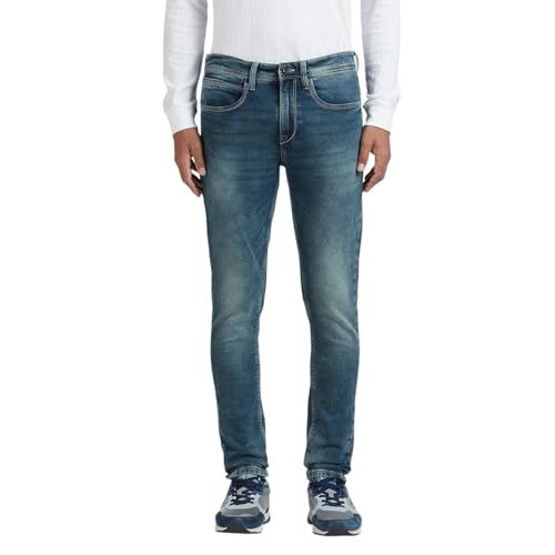 Image of Pepe Jeans Men's Regular Fit Jeans | Mid Rise | Chinox | Jeans for Man