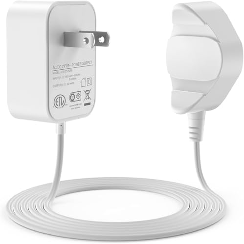 Magnetic Charger for Waterpik Water Flosser, Power Cord Supply Rapid Magnetic Charger Compatible with Waterpik WP-560 WP-562 WP-563 WP-567 WP-569 Black
