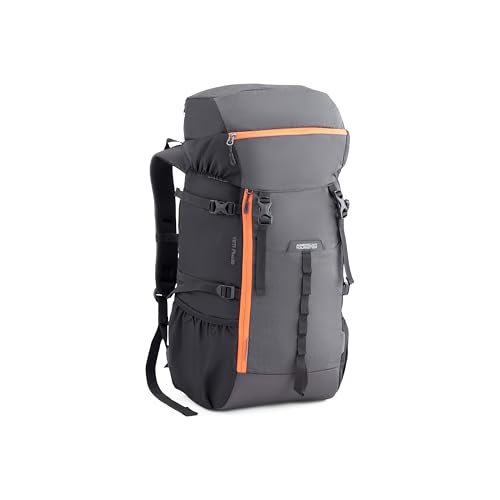 Image of American Tourister Yeti Plus | 50 Ltrs | 1 Compartments | Bottle Pocket | Ergonomic Padded Back Panel & Shoulder Straps | Rucksack | 1 Year International Warranty | Black