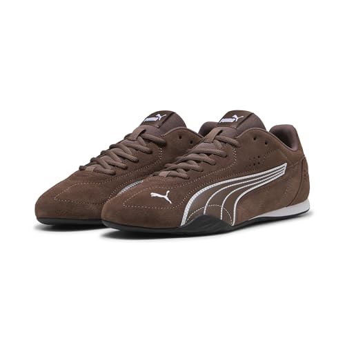 Larghezza: regolare PUMA Sneaker unisex Catch Suede, Flat Bronze White Brown, 41 EU