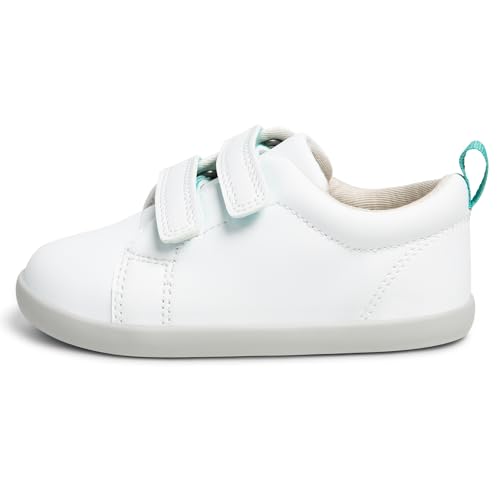 Ten Little Everyday Original Toddler Shoes Kids Sneakers, Simply White, 6