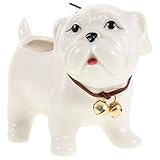 Design divertente e funzionale: il Sharpee Dog Ceramic Flower Pot è un vaso in ceramica a forma di cane, perfetto come vaso per piante da interno o piccolo vaso per cactus, portando un tocco gioioso al tuo spazio di lavoro o abitativo