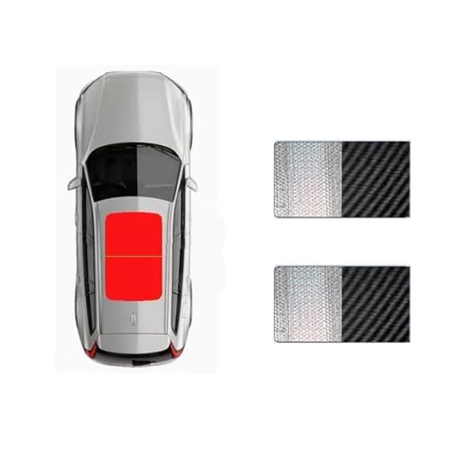 Pare-Soleil Toit Ouvrant pour MG RX5 2018-2025, Bouclier Thermique 2 Pièces