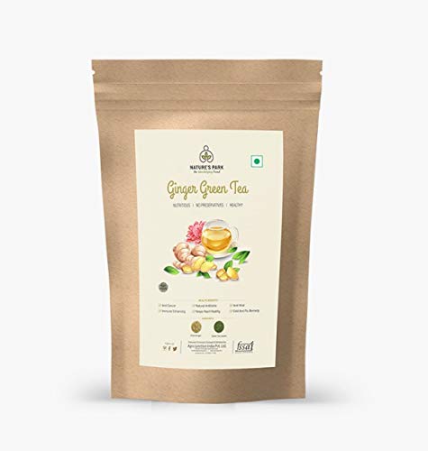 Image of NATURE'S PARK GINGER GREEN TEA, 500 Gm