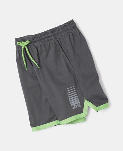 Image of Jockey AB46 Boy's Super Combed Cotton Rich Shorts with Pockets and Comfortable Waistband