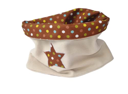 Snood enfant - Tour de cou - écharpe - Marron