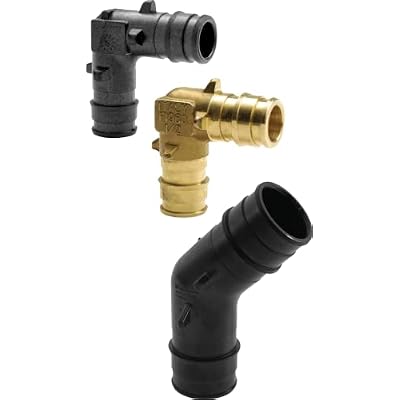 Uponor Q4761000 ProPEX EP Elbow, 1 PEX x 1 PEX Bag of 10