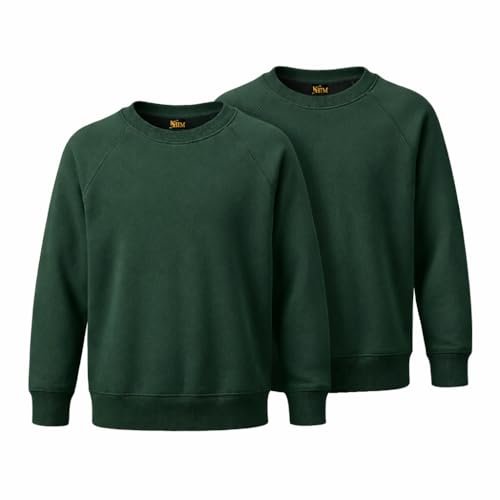 Sweat en polaire enfant col rond unisexe en molleton doux et chaud