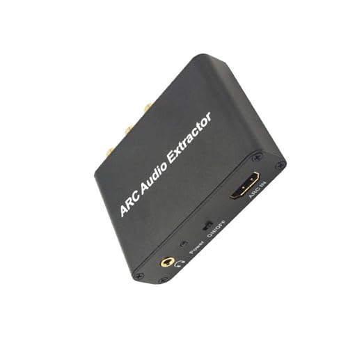 YUNNIAN Branchez Jouez Périphérique D'extraction D'extracteur 192 KHz pour Les Téléviseurs avec des Interfaces Coaxiales Optiques 3 5 Mm Sortie Largement Compatibilité