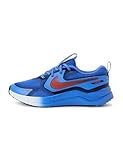Nike Kid's Cosmic Runner Swoosh, Blue Crystal/Picante Red-Midnight Navy, 7Y