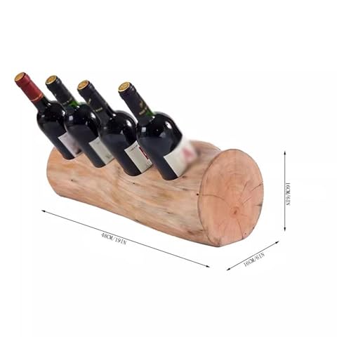 Soporte de vino de madera para countertop miniatura 2