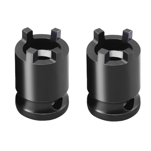 GFJZN Adjustable and detachable 100 type angle grinder socket wrench, 2PC new upgraded 4-pjaw angle grinder socket wrench