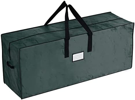 Elf Stor 83-DT5512 Premium Green Christmas Bag Holiday Extra Large for up to 9' Tree Storage, 1 pack x 9 ft