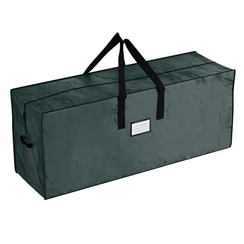 Elf Stor 83-Dt5512 Premium Green Christmas Bag Holiday Extra Large For Up To 9' Tree Storage, 1 Pack X 9 Ft #TOP26