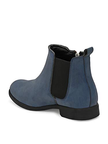 Image of HiREL'S Men's Chelsea Zipper Boots | Soft Cushioned Insole, Slip-Resistance, Dynamic Feet Support, Arch Support & Shock Absorption