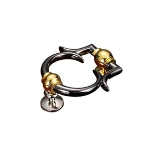 Generisch Türklopfer LVCCLUUKR Schwarz 1 Stück