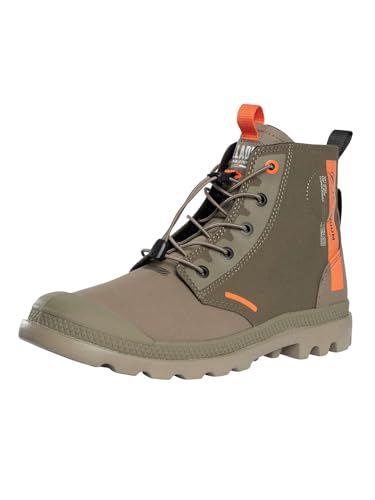 Palladium Pampa Lite Journey, Botas Cortas al Tobillo Unisex Adulto, Verde, 38 EU