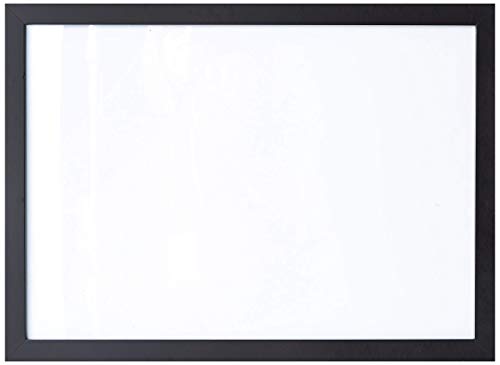 Skitement 27X39 Advanced Black Wood Poster Frame, Uv Acrylic Clear Sheet, Foam Board Backing #TOP1