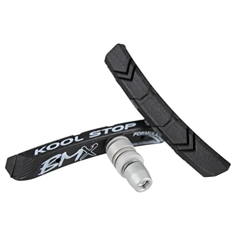 Kool Stop BMX Threaded Brake Shoe, Black Cover