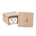 Produktbild BIOZOYG Umweltfreundliche Bio Servietten aus Recyclingpapier I Hochwertige Papierservietten 20 x 20 cm I 100 Stück Cocktailservietten ungebleicht, biologisch abbaubar, kompostierbar