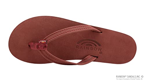Image of Rainbow Sandals Women's Single Layer Leather Sandal Narrow Strap