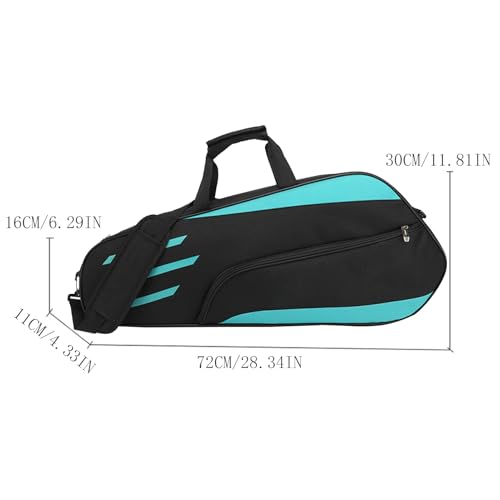Mallette imperméable durable pour raquette de paddle et badminton - 4