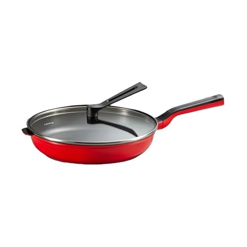 レミパンワイド 28cm レッド [ フライパン 深型 IH対応 蓋 セット レミパン 蓋付き 赤 レッド くっつかない 平野レミ IH 鍋 キッチン ガス キッチン用品 RHF-502 燕三条]