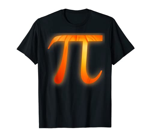 Cool Pumpkin Color Pi Halloween T-Shirt T-Shirt