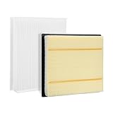 SUPLABEL Engine Air Filter Replacement and 7C3Z-9601-A, FL3Z-19N619A Cabin Air Filter Set for Ford