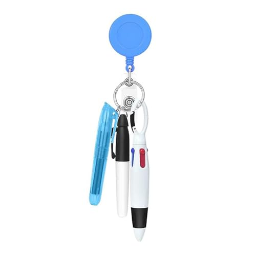 Stylo à pointe fine pour infirmière et roller multifonction à poignée ergonomique