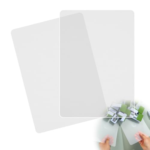 2 piezas mezcladores para fichas de Mahjong PVC durable