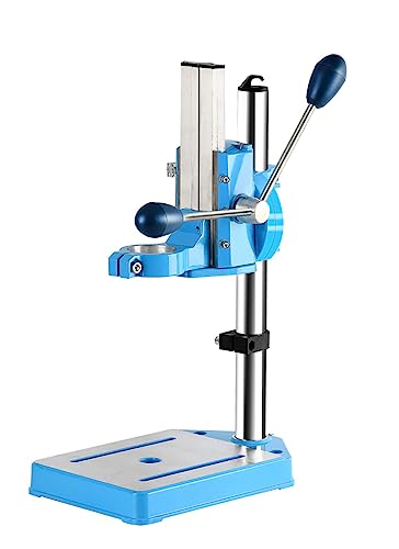 Jieotwice Multifunctional Electric Drill Universal Mini Bracket High-Precision Hand Drill Holder 90 Angle Rotate Clamping Range 38-50MM