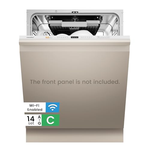 COMFEE Fully Integrated Dishwasher 14 Place Settings Wi-Fi Built-In