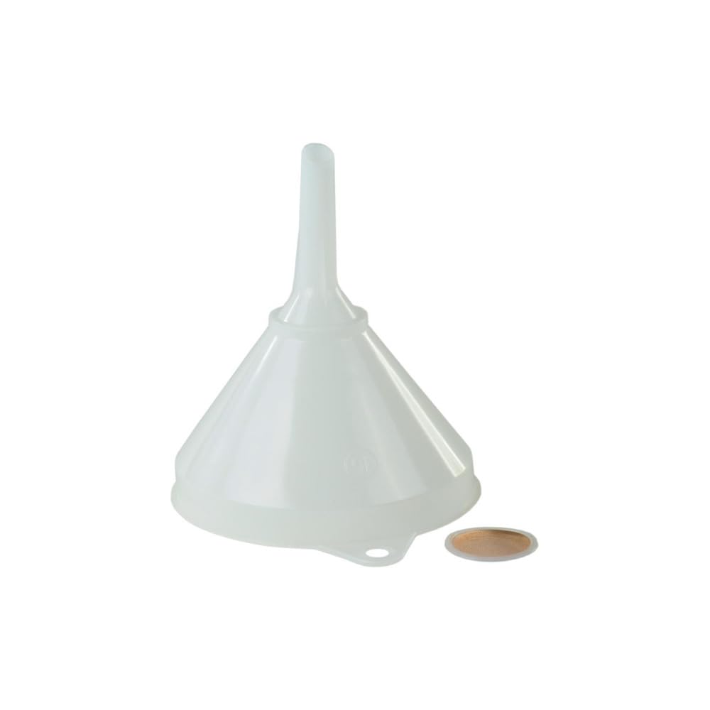 Hünersdorff 953100 Funnel with Sieve, 253 mm
