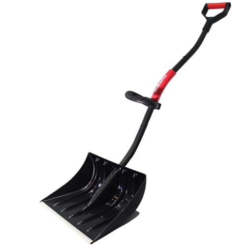 McKraftis Ergonomic Snow Shovel with Assist Grip