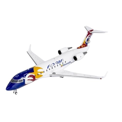 ��s�@�͌^ 52081 �X���x�j�A �A�h���A�q�� CRJ-100ER F-GPYQ �_�C�L���X�g 1:200 �X�P�[�� �R���N�^�[���f��������������̍q��@ �v���[����������