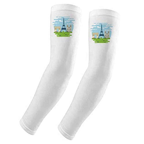 Housse UV bras Tour Eiffel pour stopper les coups de soleil