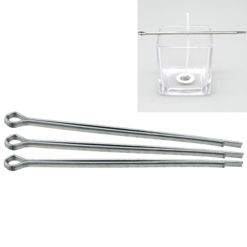 Clip metálico para mechas de velas 10 unidades miniatura 4